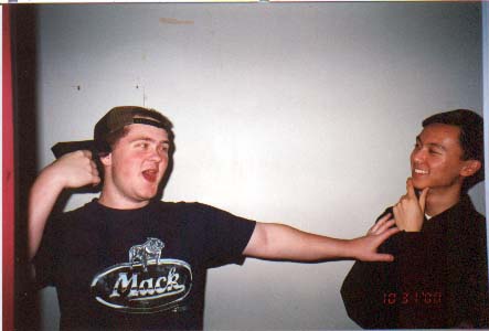 "I'll do it, I'm a man on the edge!!!" "Uh, ok go ahead Aksel"