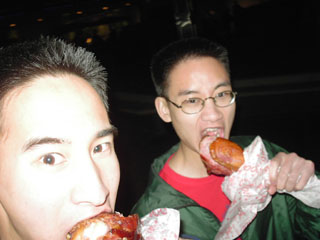 Disney brings out the baser nature in some of my cousins... or just nasty eating habits