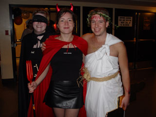 "I like my men toga'd.... and preferably bleeding from the forehead"