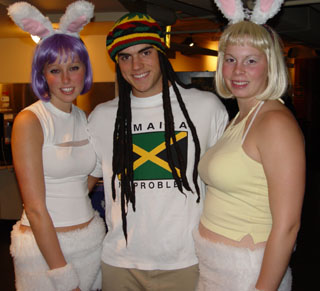 Hugh goes rasta on us
