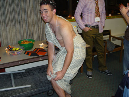 ah, the toga.... never goes outta style...