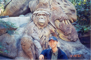Ray and Bobo, kings of their respective jungles