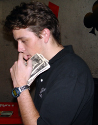 Alex is great at engineering, not so good at gambling....