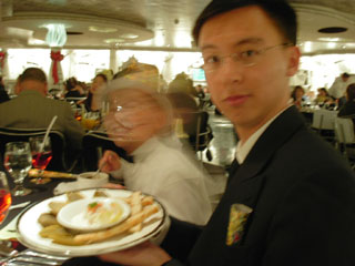 The food was so yummy to my tummy...