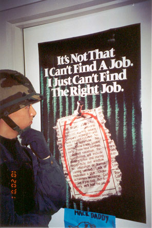 It's all about landing the right job these days....