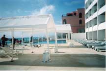 Ocean-side pool