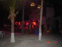 Everyone was invited to dance on the stage after dinner, before and after the show.