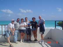The gang from left to right - Jon, Keith, Chrissy, Jimmer, Ruth, & Strauss (Arayna taking the picture)