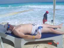Get some sun, white boy!