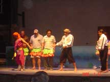 Another birthday present for Strauss - a battle of the sexes in a dance step competition.