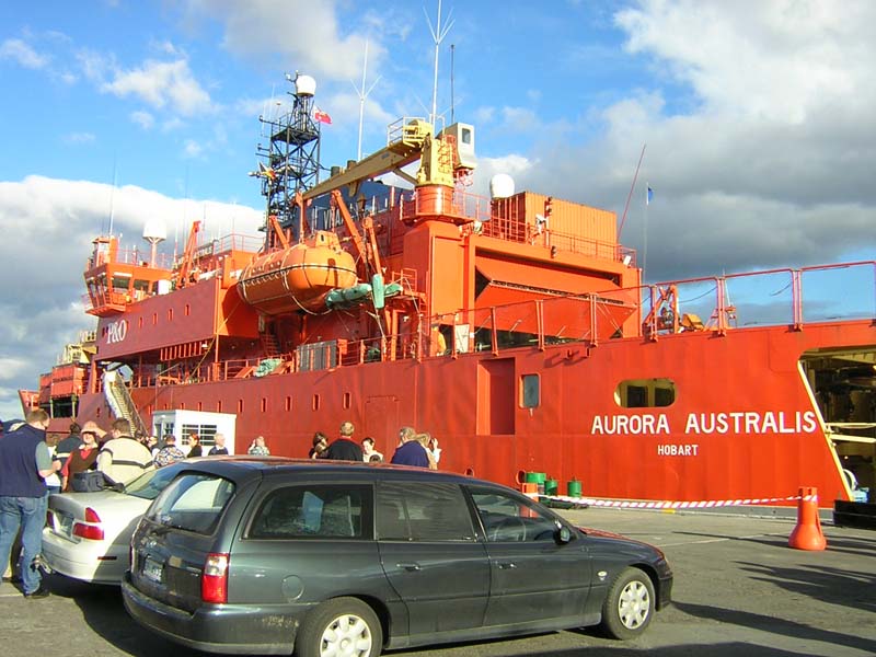 Aurora Australis, Hobart Wharf, Tasmania