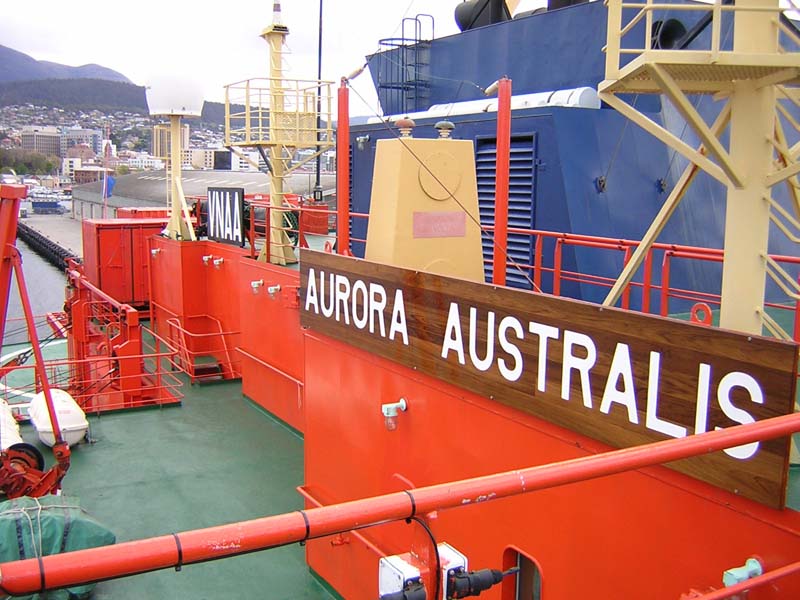 Aurora Australis, Hobart Wharf, Tasmania