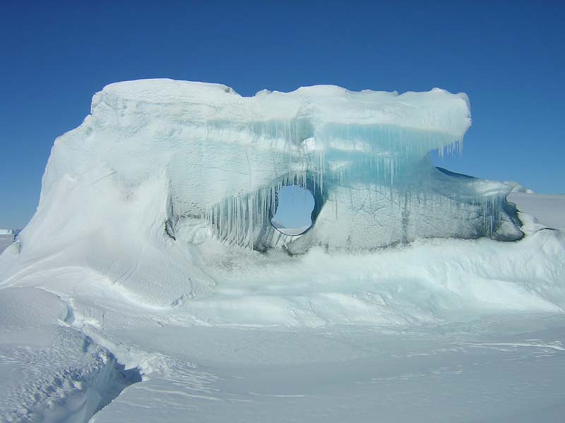 Icebergs, East Antarctica