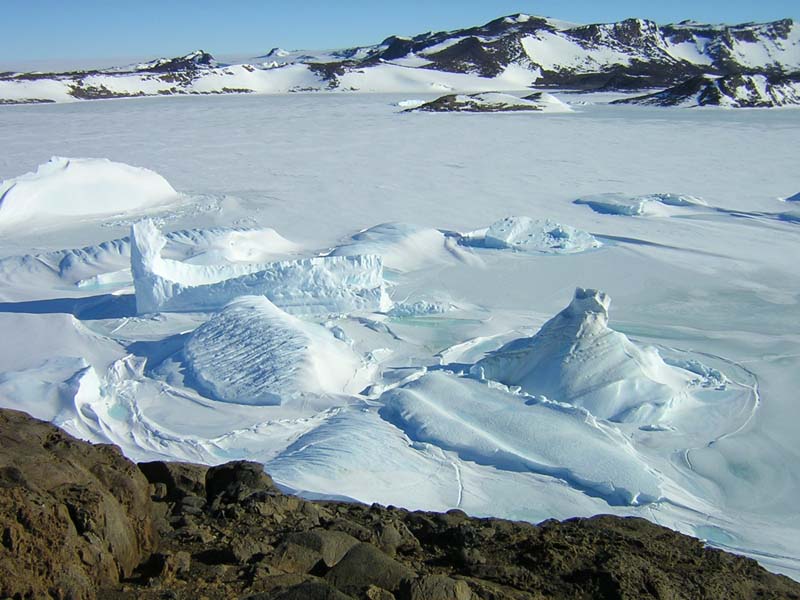 View from Colebeck Hill, East Antarctica