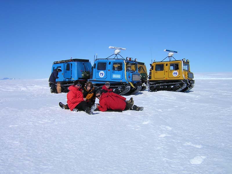 Picnic on the Sea Ice, East Antarctica