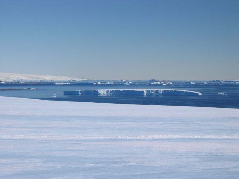 Mawson Coast from Ice Plateau, East Antarctica