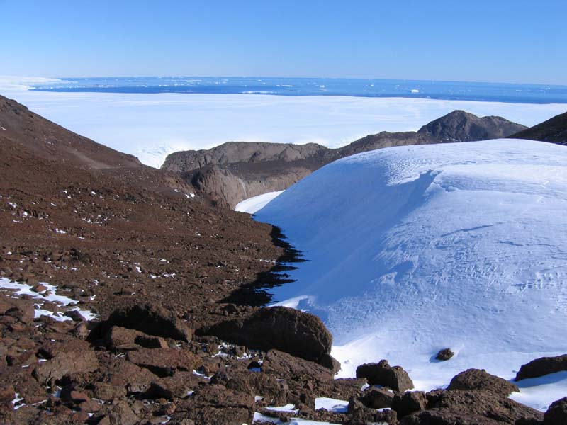 Mawson Coast from Mt Henderson Field Hut, East Antarctica