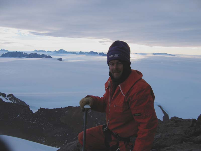 Summit of Mt Henderson, East Antarctica
