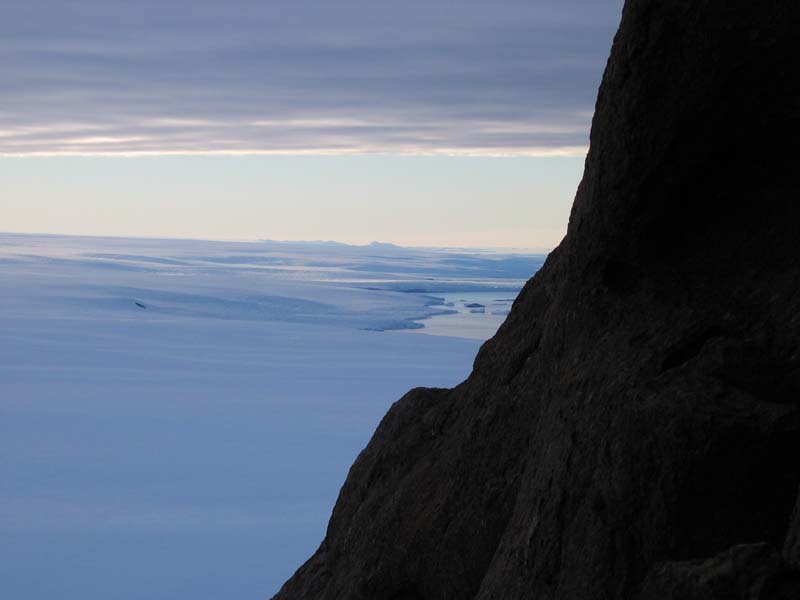 Mawson Coast from Mt Henderson, East Antarctica