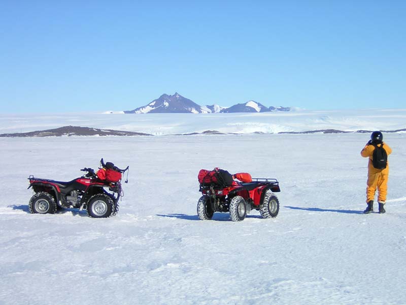 Mount Henderson from the Sea Ice near Mawson Station, Antarctica