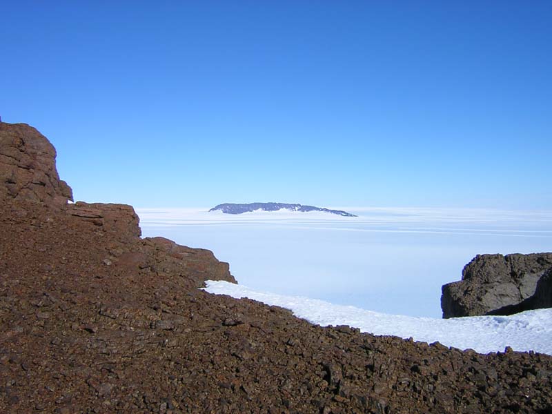 View towards the Casey Range, Mt Parsons ridge, East Antarctica