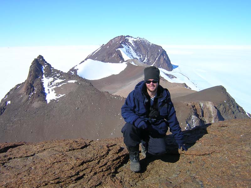 View towards the south, Summit of Mt Parsons, East Antarctica