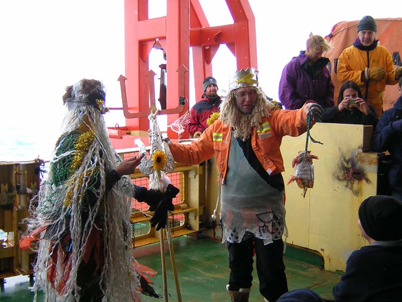 King Neptune, Aurora Australis, Southern Ocean