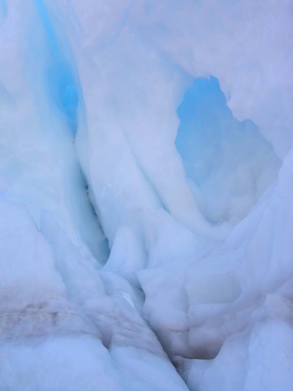 Cracks in Fearn Hill Glacier, East Antarctica