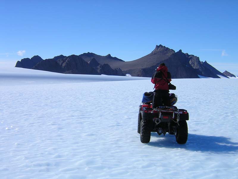 Icewave near North Massons, Ice Plateau, East Antarctica