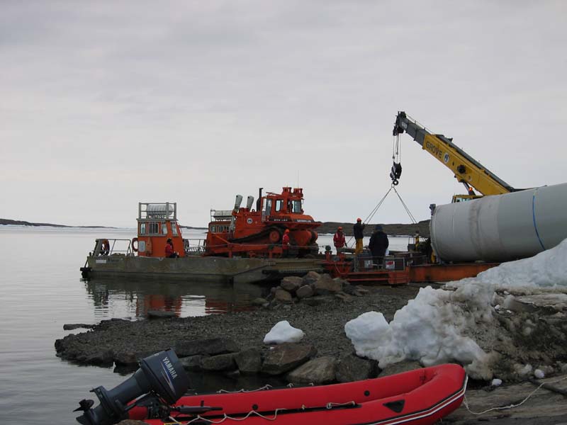 Horseshoe Harbour Wharf, Mawson, Antarctica