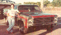 A young Big Ed with his stepside