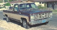 A request to see the beater Chevy truck I drive! Why? I don't Know!!