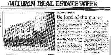 The Manor House for sale