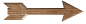 wooden arrow animation