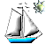 sailboat on the ocean
