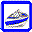 fishing speed boat icon