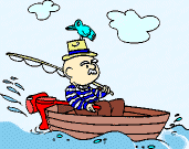Boating off to catch some monsters