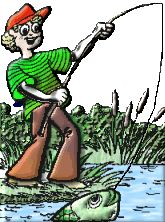high quality graphic kid fishing