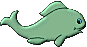 green fish