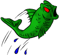 pissed fish