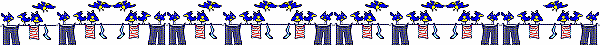 birds on a clothes line