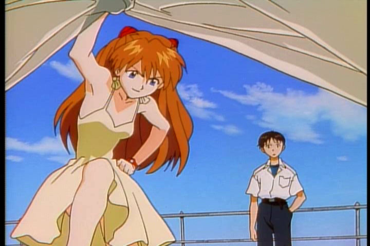 She does indeed, for the rest of the series even.