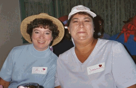 The group's first outing was to a tearoom - A Perfect Blend in Lititz, Pennsylvania on 9-13-03