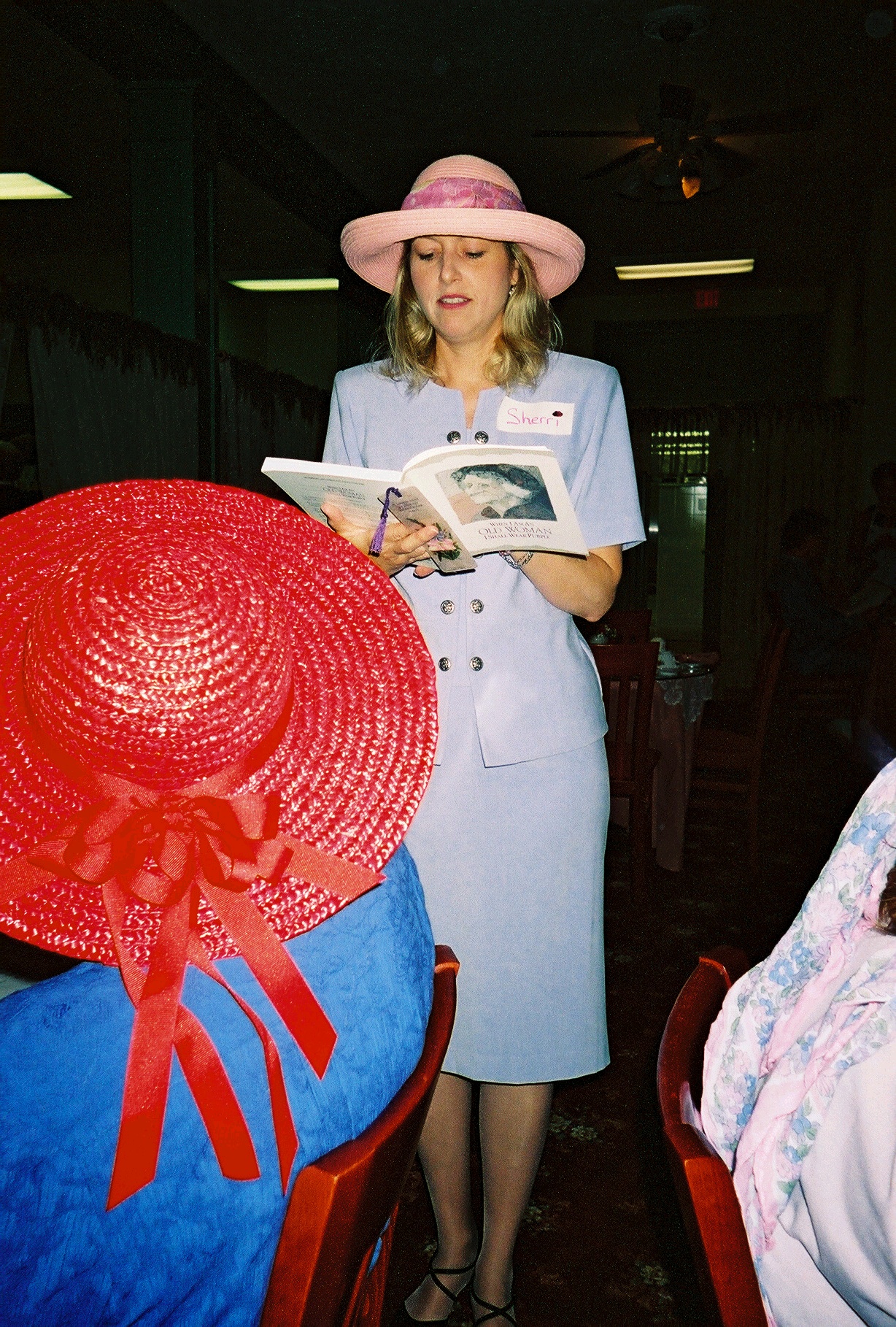 WOW!&nbsp; Thank you Exalted Queen Mother, Sue Ellen, for founding the Red Hat Society!