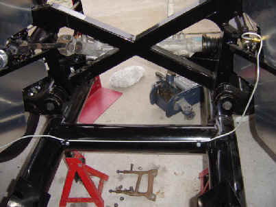 Front brake line route