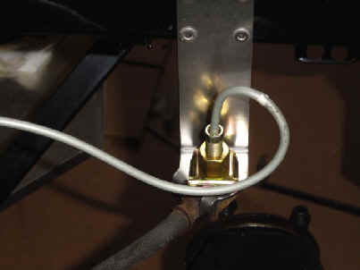 rear brake line bracket