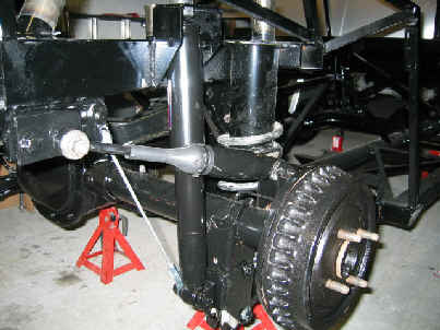 rear shocks installed