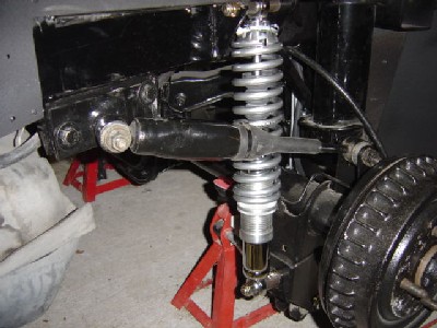 coil overs installed