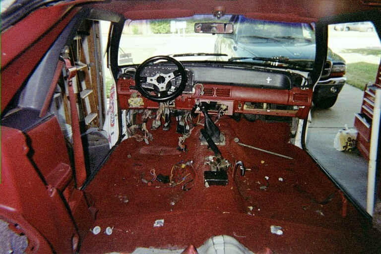 Interior dash