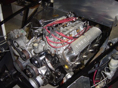 engine is in place